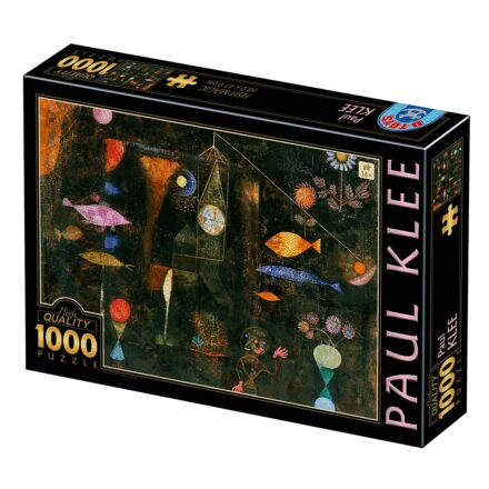Puzzle 1000 pièces : Klee - Poissons Magiques