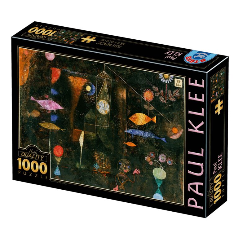 Puzzle 1000 pièces : Klee - Poissons Magiques