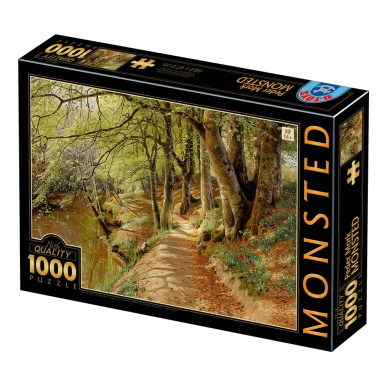 Puzzle 1000 pièces : Mønsted - Jour de Printemps