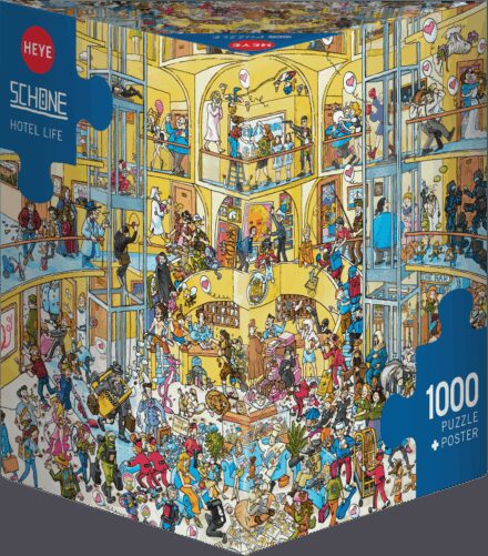 Puzzle 1000 pièces : Hotel Life
