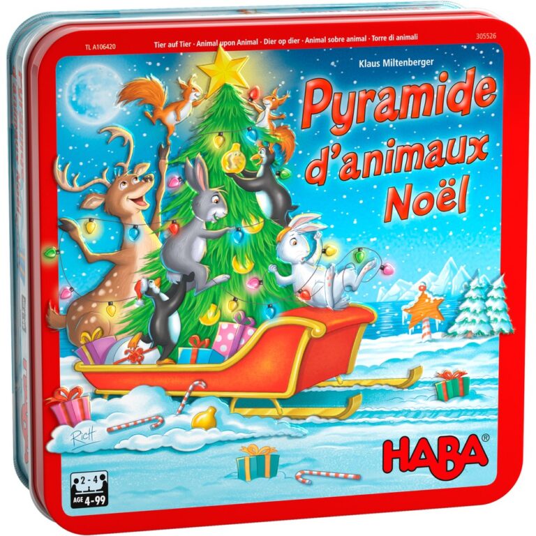Pyramide d’Animaux Noël Pyramide d’Animaux Noël