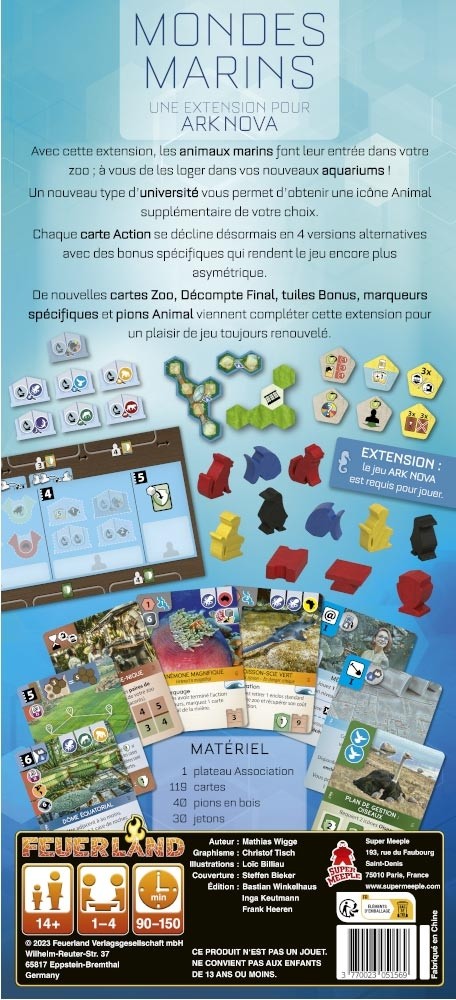 Ark Nova - Ext Mondes Marins Ark Nova - Ext Mondes Marins