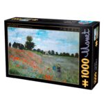 Puzzle 1000 pièces : Monet - Coquelicots