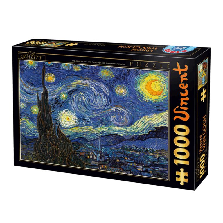 Puzzle 1000 pièces : Van Gogh - La nuit étoilée