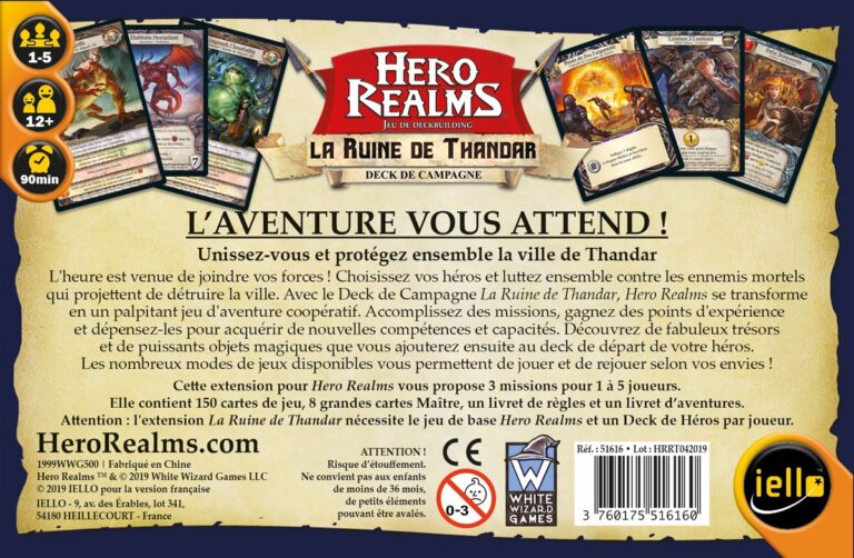 Hero Realms - La Ruine de Thandar