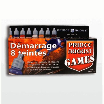 Coffret demarrage Games 8 teintes