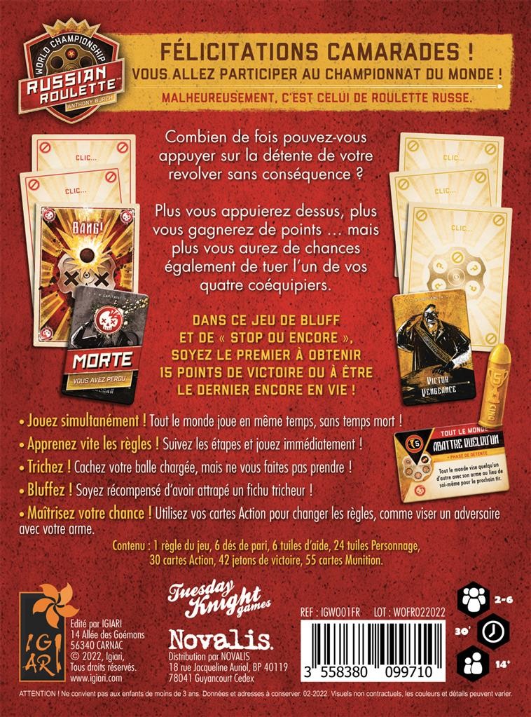 WC Russian Roulette WC Russian Roulette