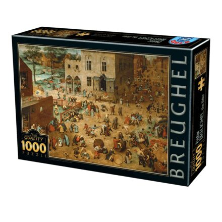 Puzzle 1000 pièces : Brueghel - Jeux d’enfants