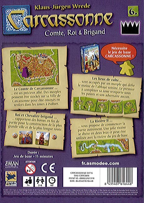 Carcassonne - ext.Comte Roi Brigands Carcassonne - ext.Comte Roi Brigands