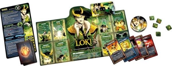 Dice Throne Marvel - Scarlet Witch, Thor, Loki, Spider-man Dice Throne Marvel - Scarlet Witch, Thor, Loki, Spider-man