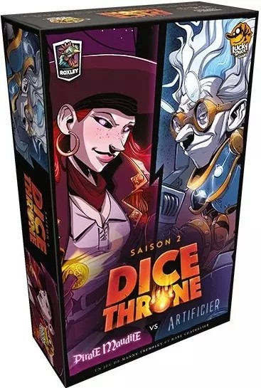Dice Throne S2- Artificier vs Pirate Maudite