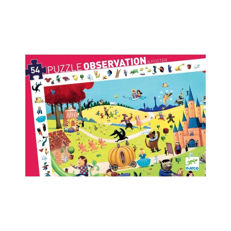 Puzzle observation - Contes 54 pcs Puzzle observation - Contes 54 pcs