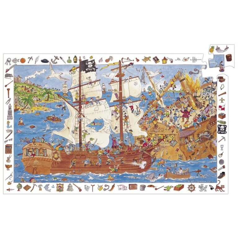 Puzzle observation - Pirates 100 pcs