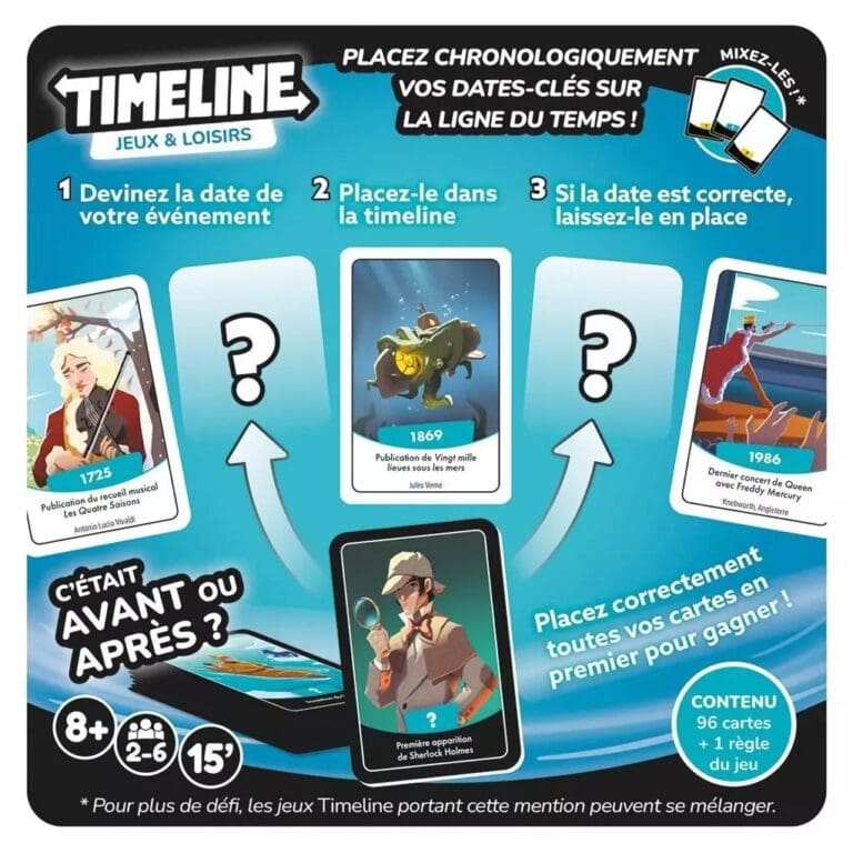Timeline Jeux & Loisirs - Clutch Box