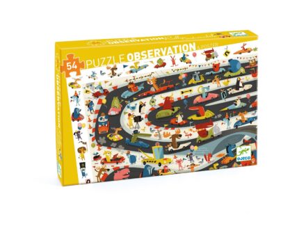 Puzzle observation - Rallye Auto 54 pcs