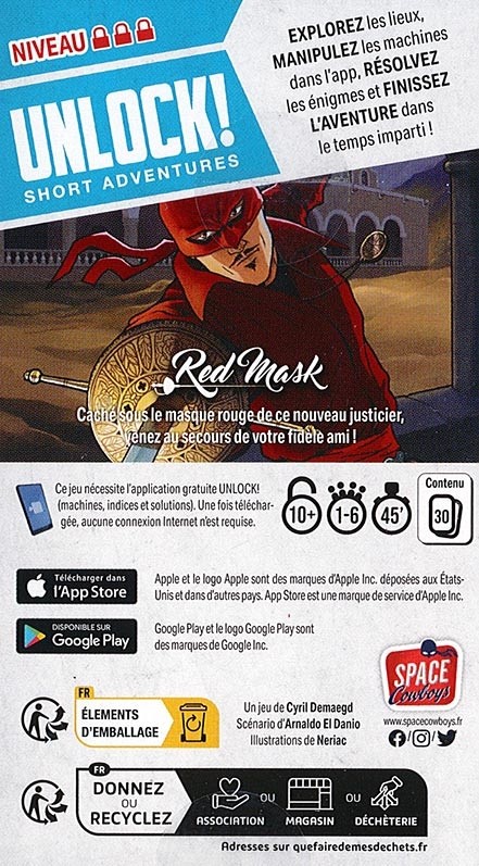 Unlock! Short : Red Mask Unlock! Short : Red Mask