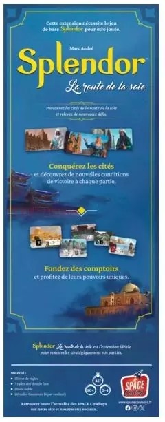 Splendor : La route de la soie (Extension) Splendor : La route de la soie (Extension)