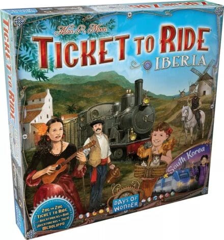 Les Aventuriers du Rail - ext. Iberia & Corée du Sud