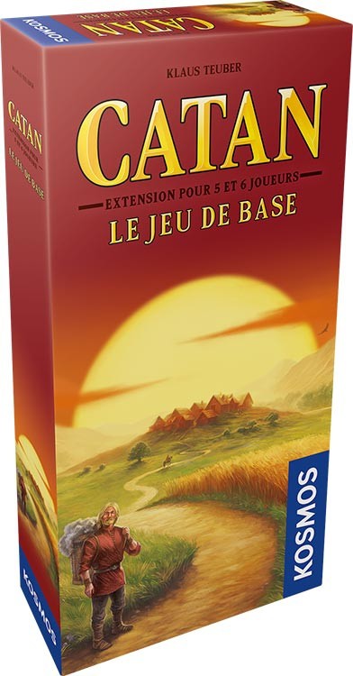 Catan - ext. base 5/6 joueurs