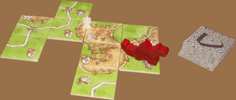 Carcassonne - ext. Princesse et Dragon Carcassonne - ext. Princesse et Dragon