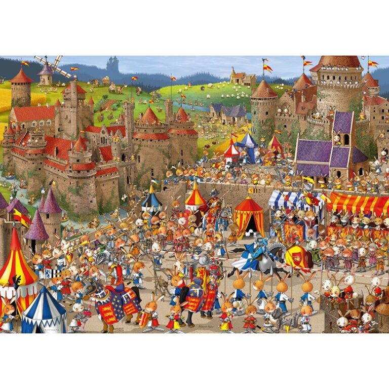 Puzzle 1000 pièces Bunny Battles Ruyer
