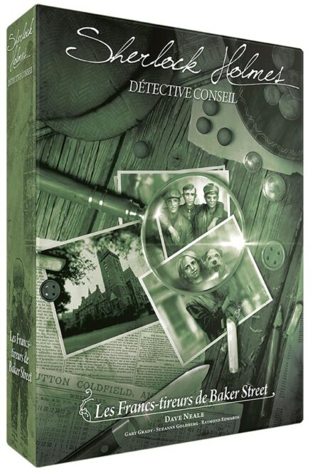 Détective Conseil 4 Francs-Tireurs de Baker Street - Sherlock Holmes