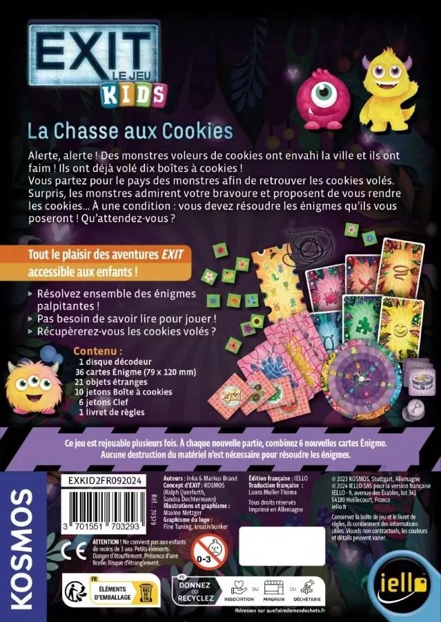 Exit Kids - La Chasse aux Cookies Exit Kids - La Chasse aux Cookies