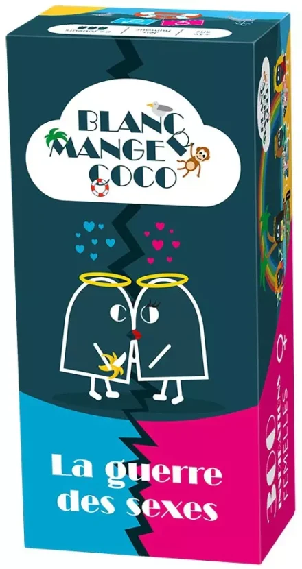 Boîte jeu Blanc Manger Coco La guerre des sexes