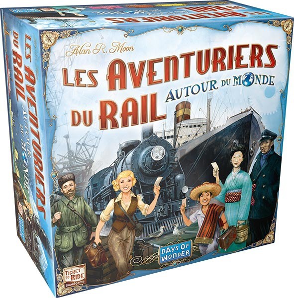 Les Aventuriers du Rail - 
Autour du Monde Les Aventuriers du Rail - Autour du Monde