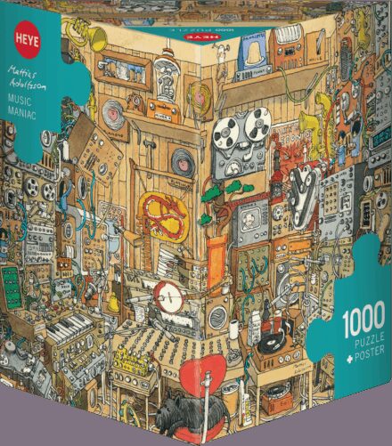 Puzzle 1000 pièces : Music Maniac