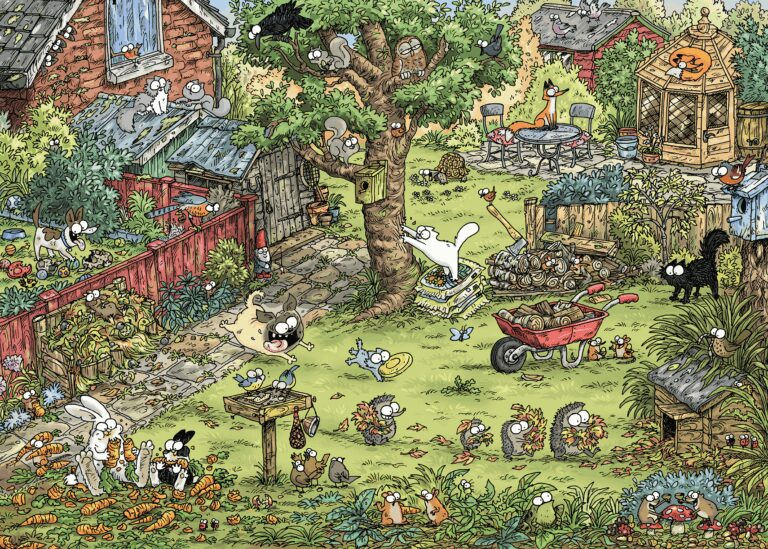 Puzzle 1000 pièces : Garden Adventures