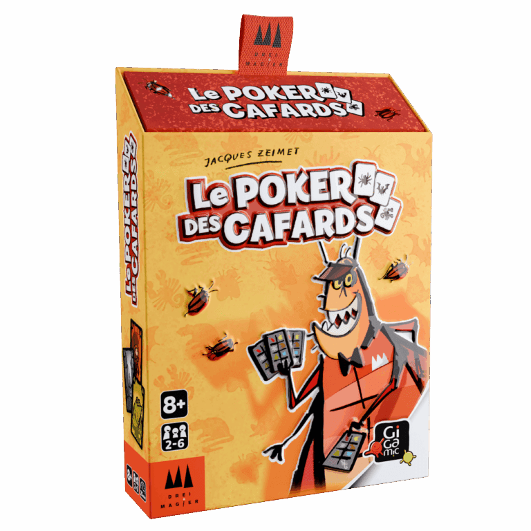 Boîte de jeu Le Poker des Cafards de Jacques Zeimet