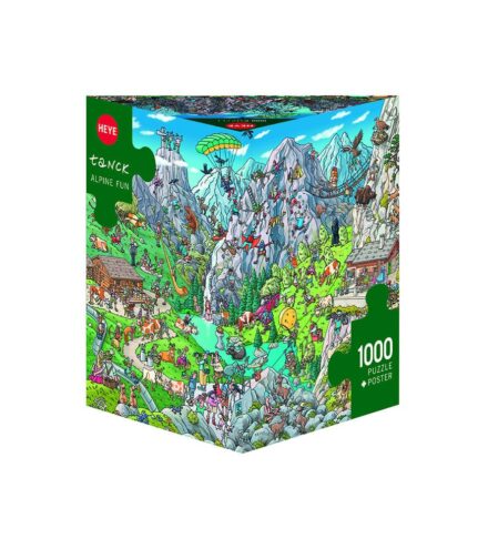 Puzzle 1000 pièces : Alpine Fun, Tanck