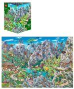 Puzzle 1000 pièces :  Alpine Fun, Tanck Puzzle 1000 pièces : Alpine Fun, Tanck