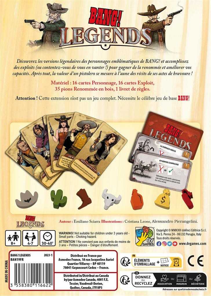 Bang ! Legends Bang ! Legends