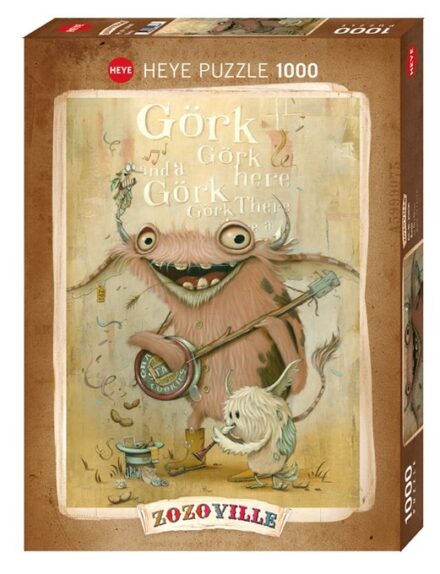 Puzzle 1000 pièces : Zozoville, Banjo
