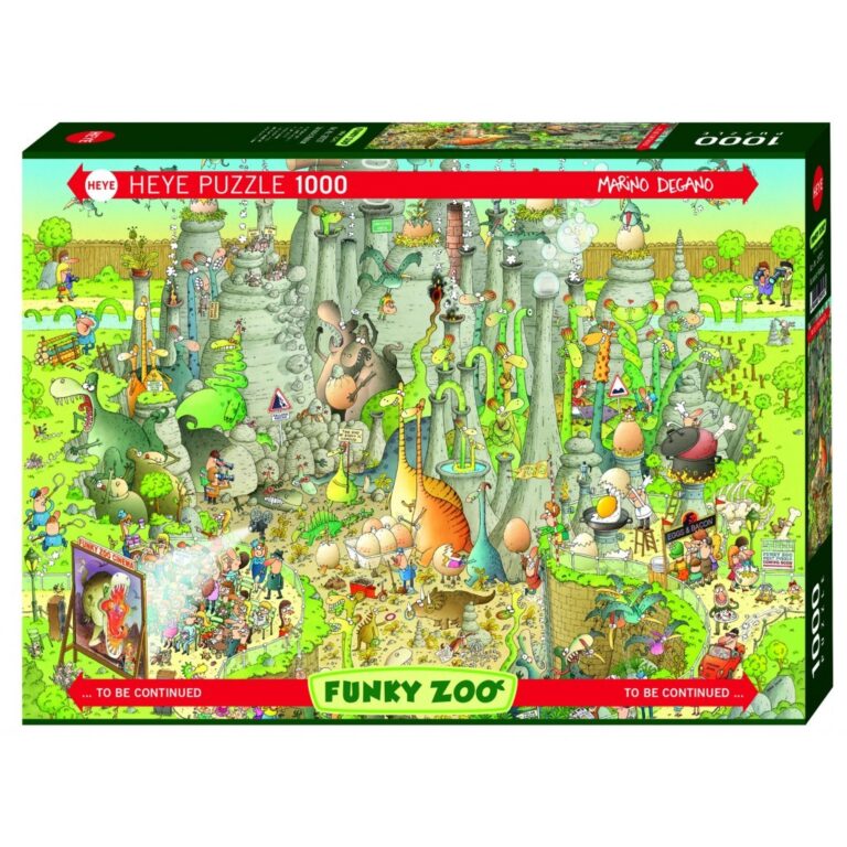 Puzzle 1000 pièces : Jurassic Habitat