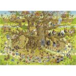 Puzzle 1000 pièces : Singes Habitat