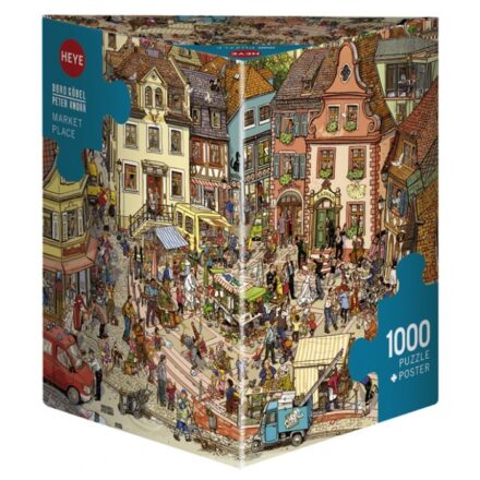Puzzle 1000 pièces : Market Place, Gobbel