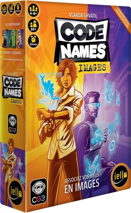 Boîte jeu Code Names Images jeu société