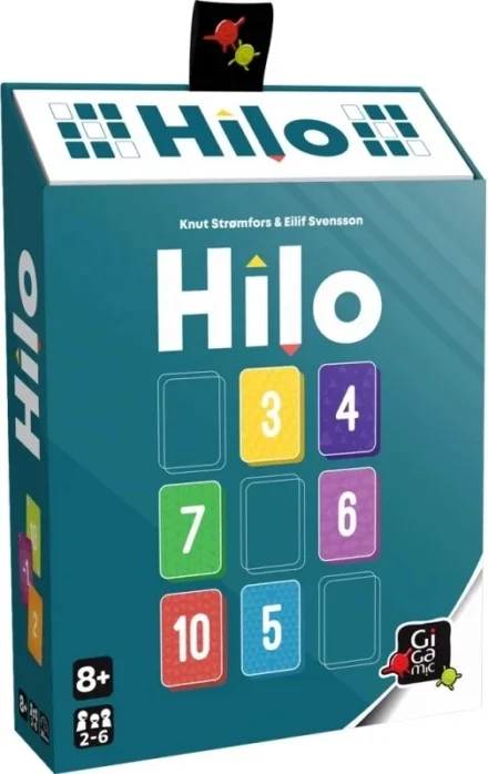 Boîte du jeu de cartes Hilo