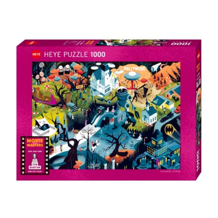 Puzzle 1000 pièces : Tim Burton