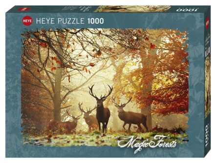 Puzzle 1000 pièces : Stags