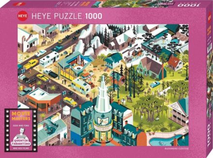 Puzzle 1000 pièces : Movie Masters Tarantino