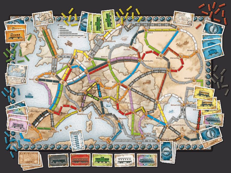 Les Aventuriers du Rail - Europe Les Aventuriers du Rail - Europe