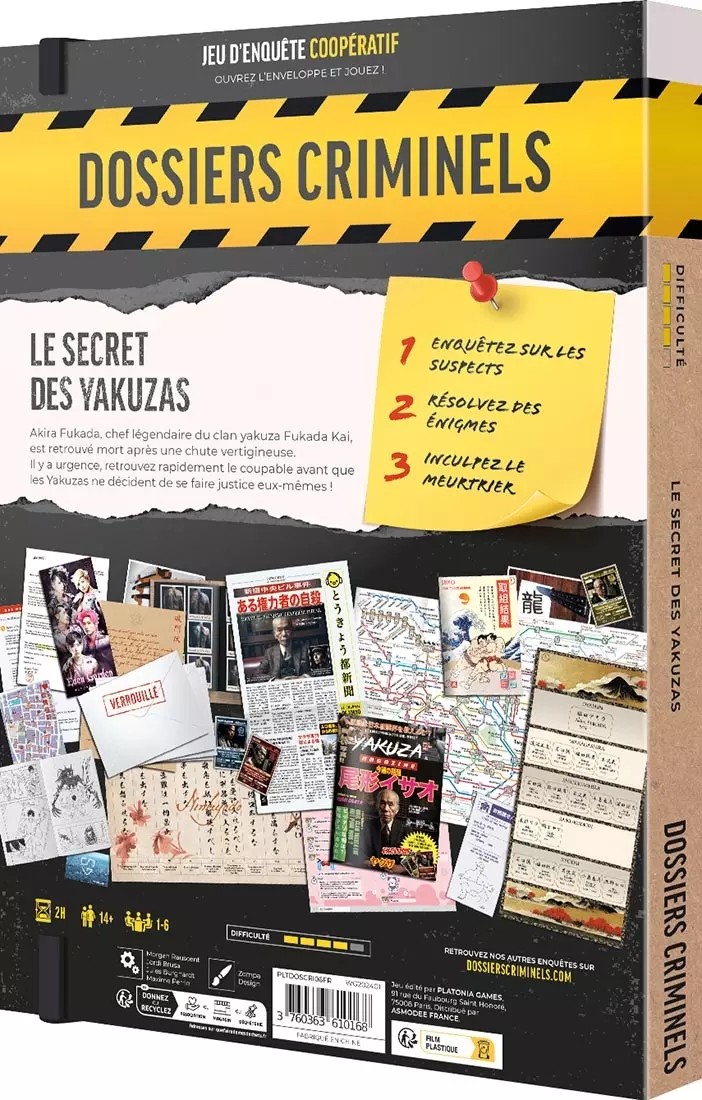 Dossiers Criminels - Le Secret des Yakuzas Dossiers Criminels - Le Secret des Yakuzas
