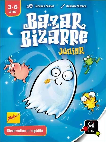 bazar bizarre junior Couverture jeu Bazar Bizarre Junior pour enfants 3-6 ans