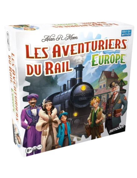 Boîte de jeu Les Aventuriers du Rail Europe