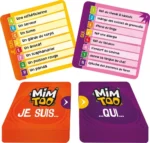 mimtoo 2 Jeu de cartes Mim'Too avec descriptions en français