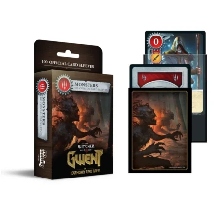 Pochettes cartes Monsters The Witcher Gwent jeu de cartes